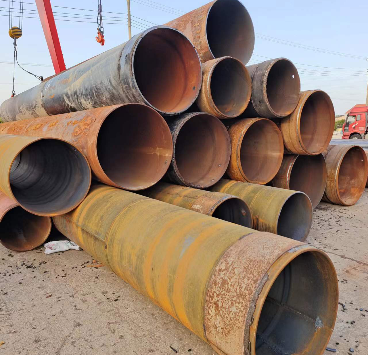 句容钢护筒出租 (2)