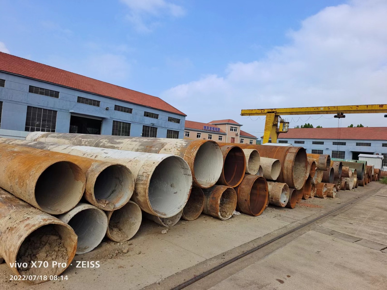 句容钢护筒出租 (3)