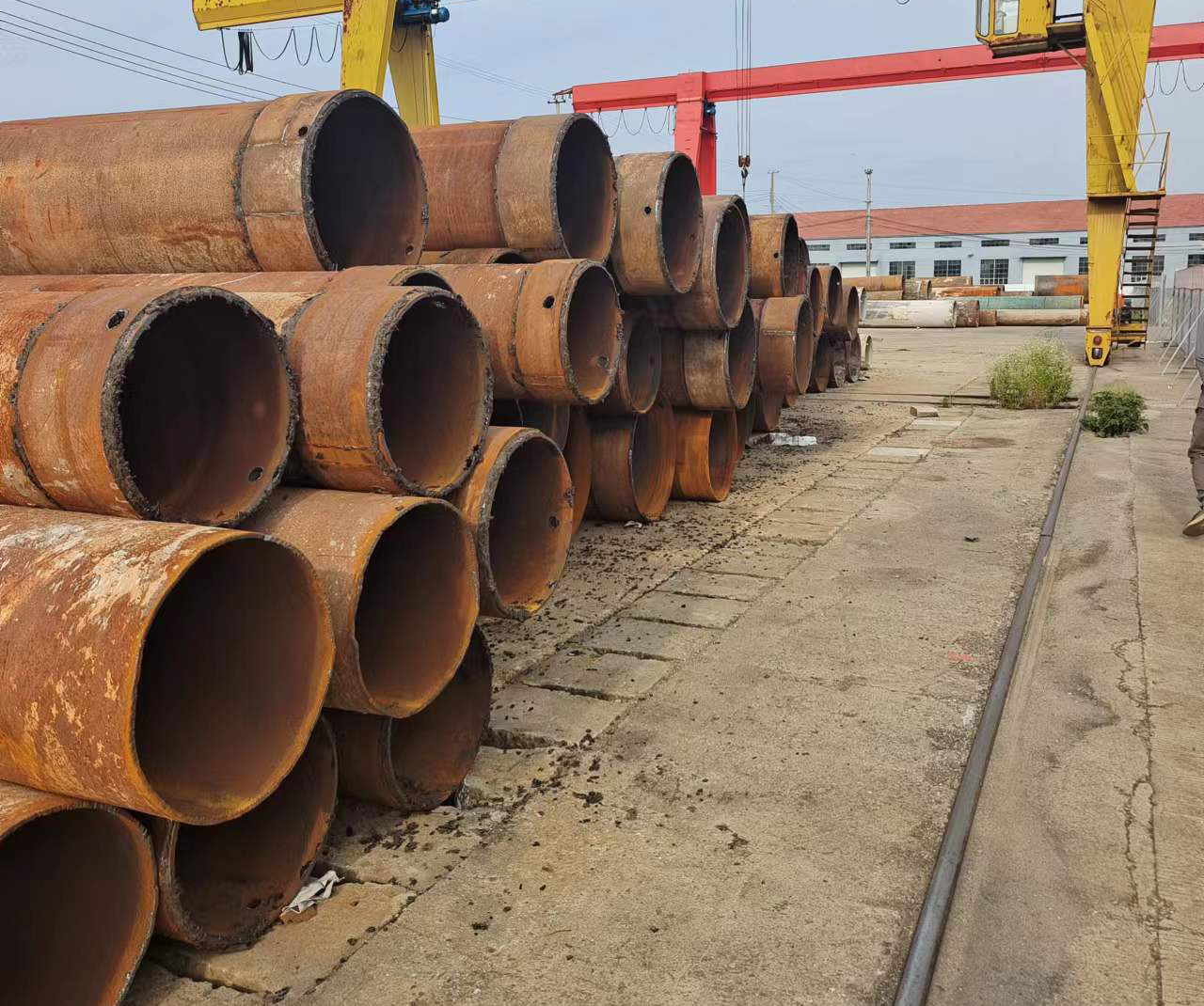 句容钢护筒出租厂家